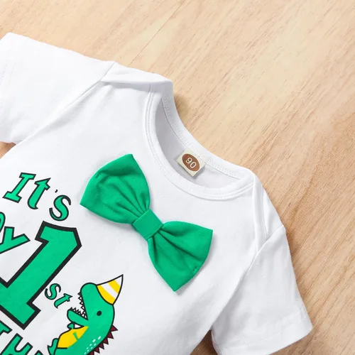 Miniatura 6 de Conjunto de pantalones y tirantes para bebé niño de un primer cumpleaños