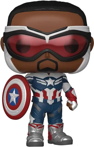 Miniatura 6 de POP Marvel: Falcon y el Soldado de Invierno – Figura de vinilo Pop de Sam Wilson como Capitán América Funko Pop