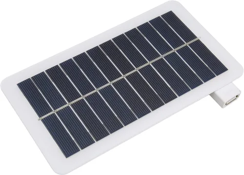 Miniatura 8 de Cryfokt mini panel solar de 5V 2W 400mA, cargador solar USB, resistente al calor, estilo moderno, eficiencia