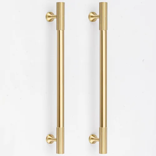 Miniatura 21 de RZDEAL - 4 tiradores dorados de gabinete de latón macizo, centros de agujeros de 3 pulgadas, para manijas de gabinete de cocina, cajón, baño