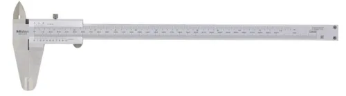 Mitutoyo 530-316 Calibrador de Vernier, de acero inoxidable, pulgadas/métrico, rango de 0-6", precisión +/-0,002", resolución de 0,0078" |