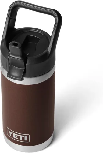 Miniatura 11 de YETI Rambler Jr. - Botella de 12 onzas para niños, con tapa con pajilla Rojo rescate
