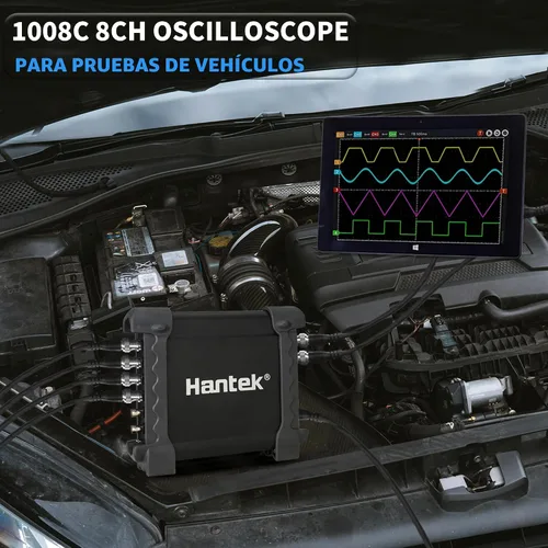 Miniatura 8 de Hantek 1008B - Osciloscopio de diagnóstico automotriz de 8 canales/Tarjeta DAQ/Generador programable de 8 canales