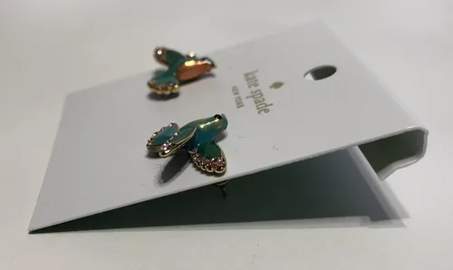 Miniatura 8 de Kate Spade New York Scenic Route Aretes de colibrí O0RU2496, Metal