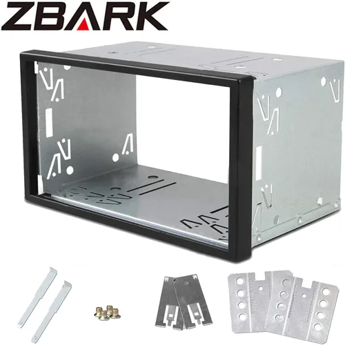 Miniatura 3 de Universal Doble 2 Din Reproductor de Coche Estéreo Radios Reemplazo Instalación Kit de Jaula