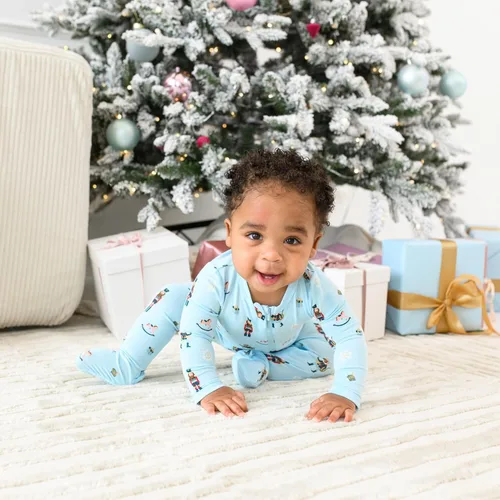 Miniatura 25 de KYTE BABY Pies unisex con cierre de cremallera, rayón hecho de bambú, 0-24 meses