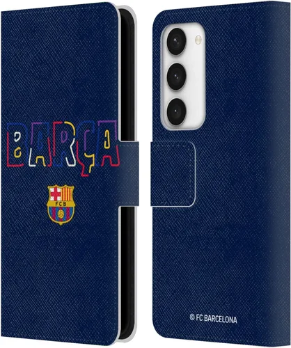 Miniatura 163 de Head Case Designs Funda de piel con licencia oficial del FC Barcelona Barca Crest Graphics para Samsung Galaxy A06 4G