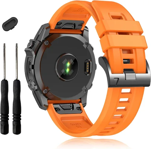 Miniatura 7 de EZMVZKU Correas Easyfit de 1.024 in para Garmin Fenix 8 AMOLED/8 Pro 2.008 in/7X/7XPro Sapphire Solar Watchands Reemplazo para Fenix 6X/6X Pro/5X/5X