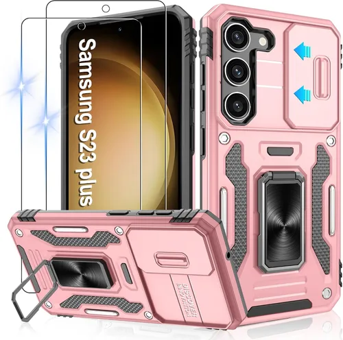Miniatura 34 de Gritup para Samsung Galaxy S22 Funda con protectores de pantalla HD de 2 paquetes y cubierta deslizante para la cámara, protección contra caídas