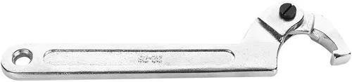 Miniatura 5 de Cromo Vanadio C Llave de Gancho Ajustable Cabeza Cuadrada 1.260-2.992 in
