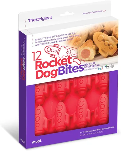 Miniatura 12 de MOBI "The Original"-Franken-Weenie-"Pigs in a Blanket" Snack con un toque, silicona