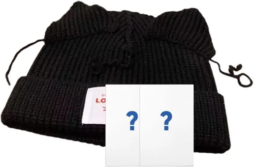 Miniatura 5 de Kpop - Bandas para niños callejeros Hyunjin Daily Look Kitty Kitty Beanie Kitten Skullies_Hyunjin Tarjetas de fotos incluidas