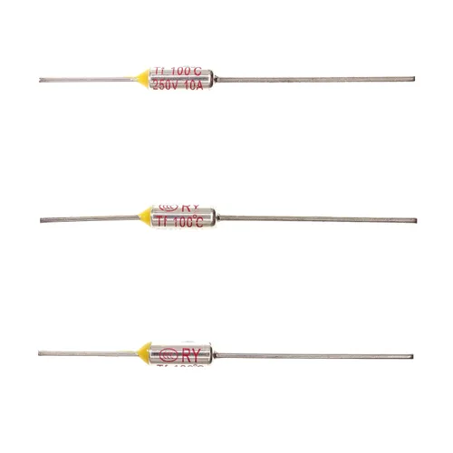 Miniatura 44 de Fusible térmico de temperatura metálica RY65 149.0 °F 149 ℉ 10A 250V 10 piezas