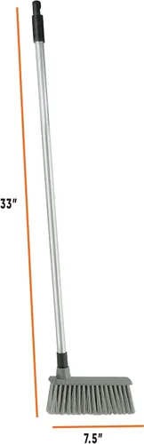 Miniatura 4 de Superio Superio Escoba delgada resistente con recogedor plegable