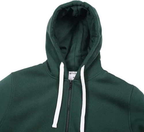 Miniatura 7 de Xmgelp Conjunto deportivo con capucha para hombre de 2 piezas, casual, con cierre completo