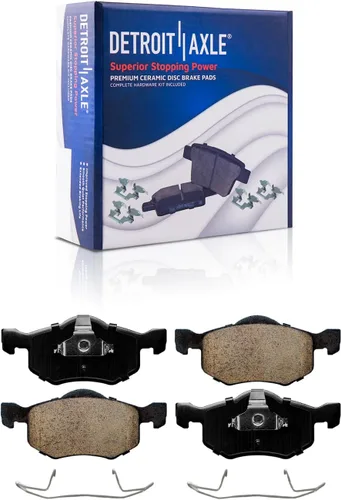 Miniatura 28 de Detroit Axle - Kit de freno delantero para Honda Element 2002-2004 CR-V 2003-2011 Pinza de freno de disco lateral del pasajero con soporte Pastillas