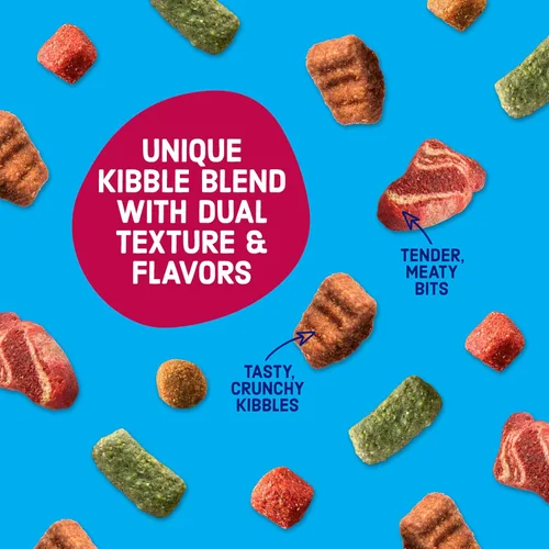 Miniatura 5 de Kibbles 'n Bits Bistro - Alimento seco para perros, carne asada al horno, vegetales de primavera y manzana, sabores para perros adultos, bolsa