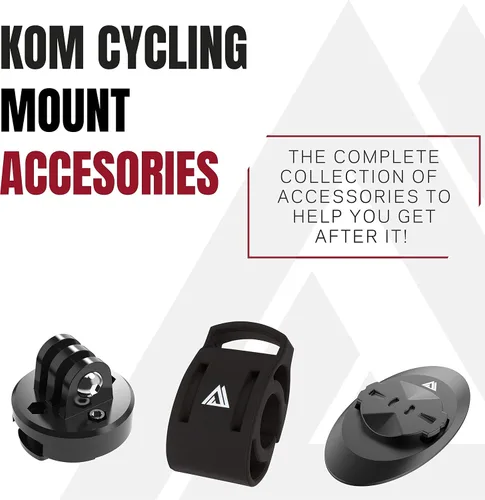Miniatura 6 de KOM Cycling Soporte Bryton compatible con múltiples computadoras Bryton, incluyendo Bryton Ryder 15, 10, Aero 60, 310, 330, 410, 420 y The Rider 860