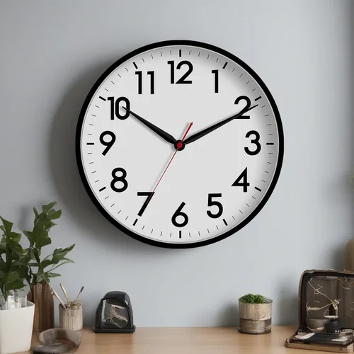 Miniatura 6 de AKCISOT Reloj de pared de 16 pulgadas, grande, silencioso y sin tictac, funciona con pilas, reloj analógico clásico decorativo para sala de estar