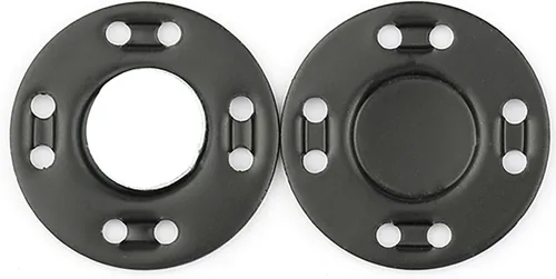 Miniatura 36 de Juego de 6 botones magnéticos, suministros de costura, hebilla magnética de metal, 3 pares de botones invisibles a presión para ropa, abrigo, Verde
