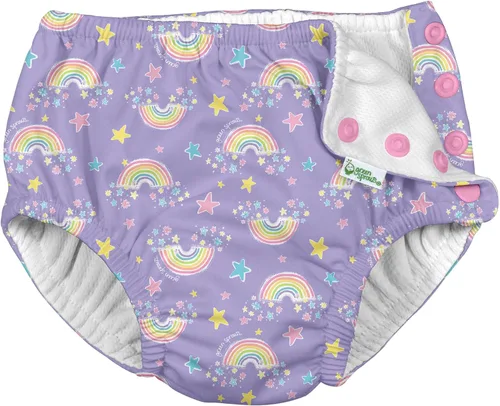 Miniatura 3 de i play. Baby-Boys Snap Reusable Swim Diaper