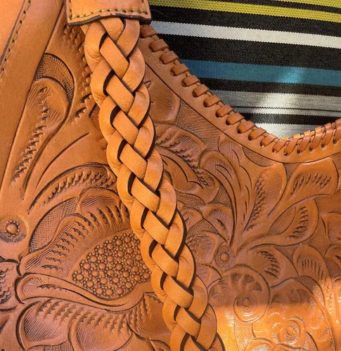 Miniatura 4 de Mauzari Sonoma - Bolso de mano grande de piel con herramientas para mujer