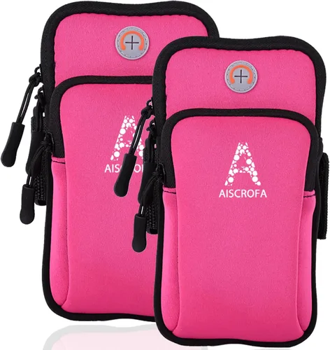 Miniatura 7 de Brazalete para correr, bolso pequeño para teléfono celular, bolsa cruzada para mujeres, hombres y niños, bolsa para iPhone 15/14/13