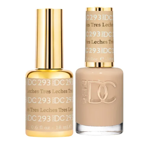 Miniatura 17 de DND - Juego de esmaltes de gel, colección beige nude, esmalte de gel UV/LED y esmalte de uñas secado al aire, dúo de esmalte a juego sin astillas