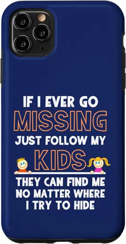 Miniatura 13 de If I Ever Go Missing Follow My Kids Funny Parenting Case for iPhone 17