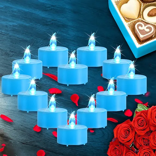 Miniatura 10 de Nancia - Velas LED de té, paquete de 50 velas sin llama, realistas y brillantes, parpadeantes, de larga duración, 200 horas para celebración