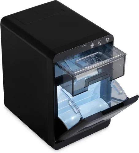 Miniatura 13 de Newair Nugget Máquina de Hielo para Encimera, 44 libras en 24 Horas Máquina de Hielo Nugget, Máquina de Hielo Autolimpiante en Acero Inoxidable