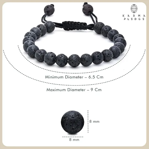 Miniatura 10 de Pulseras de cristal para mujeres y hombres, regalos de cumpleaños, hechas a mano de 0.236 in con cuentas de piedra para equilibrio de chakras