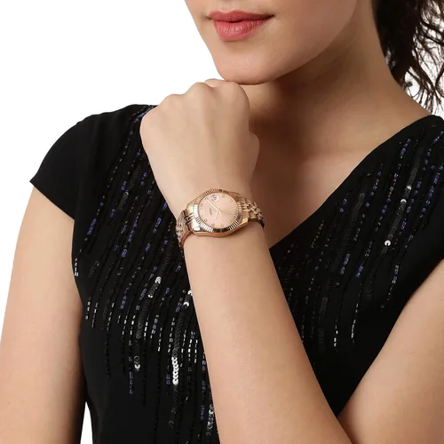 Miniatura 6 de Fossil Scarlette - Reloj de cuarzo de acero inoxidable para mujer