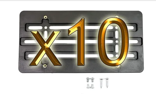 Miniatura 10 de Soporte para placa de matrícula de parachoques delantero, kit de adaptador de montaje para Hyundai (todos los modelos) Descuento por