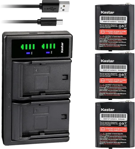 Miniatura 6 de Kastar Smart Dual Battery Charger Replacement for Motorola TalkAbout MR356 MR356R MS350 MS350R MS355R MT350 MT350R MT352 MT352R MT352TPR MC220