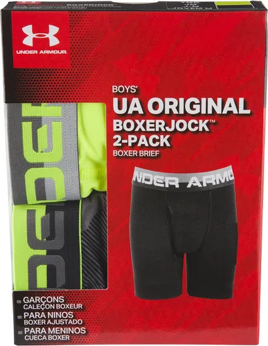 Miniatura 2 de Under Armour Calzoncillos tipo bóxer para niños, ligeros y suaves y elásticos