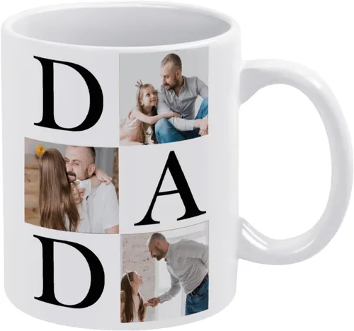 Miniatura 8 de Regalos para papá, esposo, él, de hija, hijo, niños, esposa, taza personalizada, para Navidad, cumpleaños, regalos de aniversario para PaPa