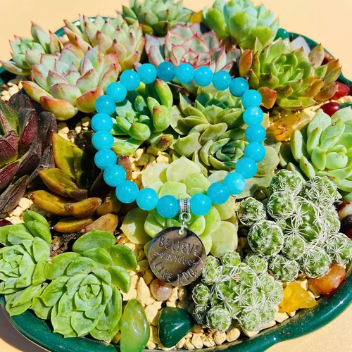 Miniatura 4 de Regalos para amigas para mujeres, pulsera de piedra natural, pulseras de amistad para mujeres, idea de regalo inspiradora para compañeras