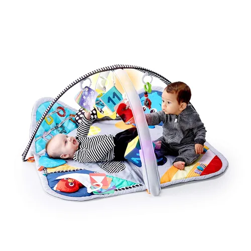 Miniatura 2 de Baby Einstein Sensory Play Space - Tapete de gimnasio y juego para recién nacidos a niños pequeños, edades recién nacidos +