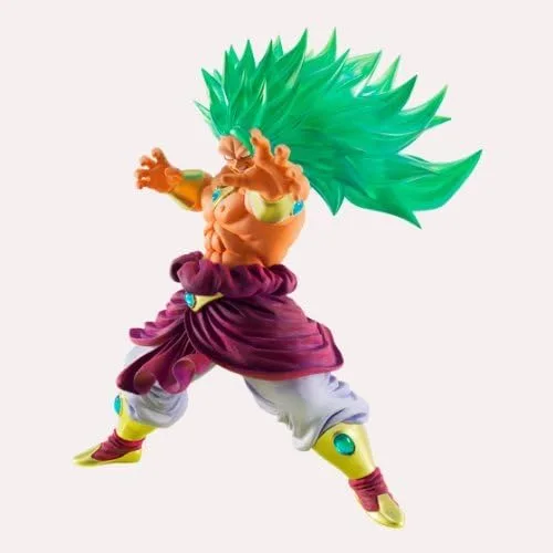 Miniatura 3 de Dragon Ball Kai Hybrid Grade Super Saiyan 3 Broly Exclusiva Figura de 6.6 pulgadas