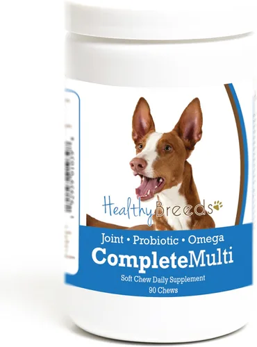 Miniatura 226 de Healthy Breeds Pug todo en uno multivitamínico suave masticable 60