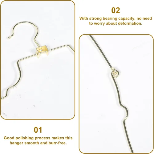 Miniatura 7 de Cabilock Colgador de bikini con forma de cuerpo, ganchos de alambre con forma de cuerpo para trajes de baño, boutique, armario, ropa, vestido, traje