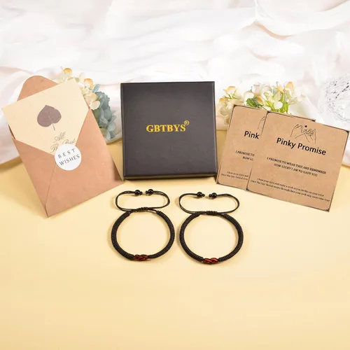 Miniatura 5 de Regalos de regreso a la escuela, pulseras para el primer día de la escuela, para mamá e hija, hijo, encantador, distancia a juego, pulseras