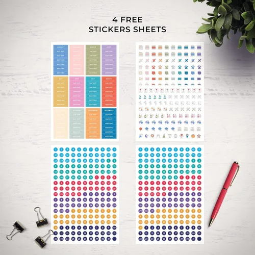 Miniatura 6 de Smart Planner Pro - Planificador diario sin fecha - Agenda grande A4 - Logre objetivos y aumente la productividad con secciones semanales