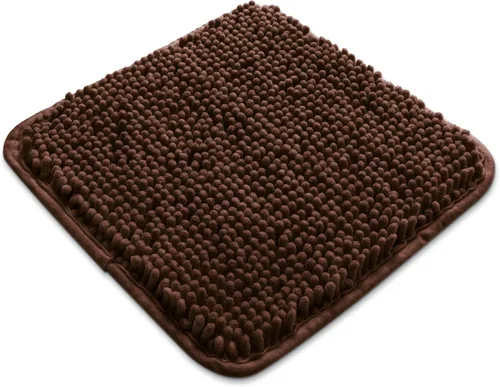 Miniatura 236 de Yeaban Alfombra de pasillo de baño de 24 x 72 pulgadas, antideslizante, alfombra de baño larga de felpilla gruesa, absorbente y lavable, alfombra