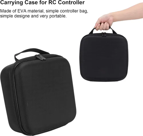 Miniatura 4 de Shanrya Controlador RC, adecuado para la mayoría de los aviones RC transmisor RC Caso protector para controlador AT9/X9D/WFLY 9