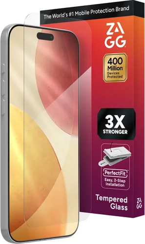 Miniatura 5 de ZAGG Glass+ Protector de pantalla para iPhone 8/7/6s/ 6 – Protección extrema contra impactos y arañazos – Fácil de aplicar – InvisibleShield
