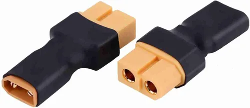 Miniatura 5 de Oumefar 5 unids a enchufe hembra macho adaptador convertidor para RC FPV Drone Car LiPo cargador de batería ESC (XT30 macho a hembra)