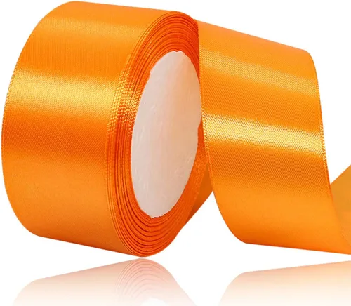 Miniatura 13 de Cinta de satén color burdeos de 1-1/2 pulgadas x 25 yardas, cinta de tela de poliéster de color sólido para envolver regalos, manualidades, hacer