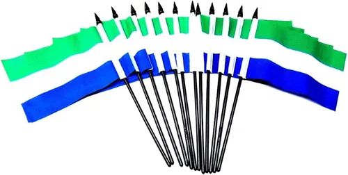 Miniatura 159 de Paquete de 12 banderas de escritorio de oficina en miniatura de poliéster internacional de 4 x 6 pulgadas, 1 docena de banderas pequeñas de 4 x 6